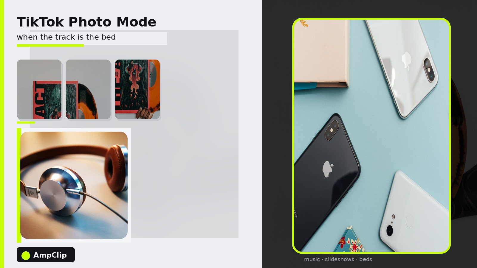 TikTok Photo Mode slideshow music promotion